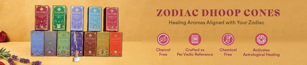 ZODIAC DHOOP CONES