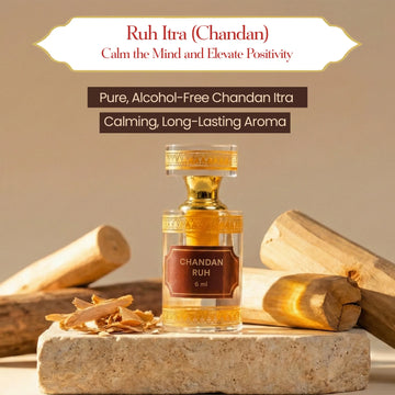 Ruh Itra Chandan 6 ml – The Timeless Essence of Chandan (Sandalwood ...