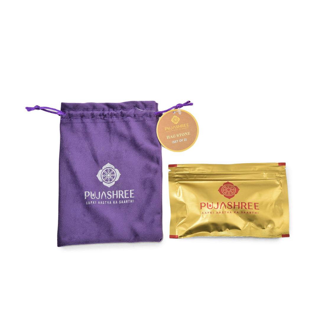 Pujashree Hag Stone (Set of 2)